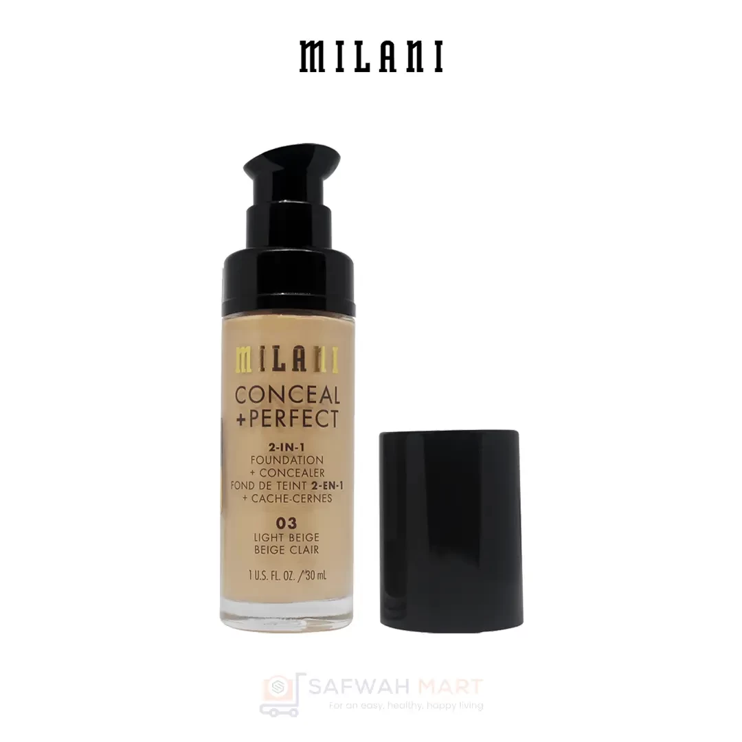 Conceal Perfect 2 In 1 Foundation and Concealer (Light Beige 03)