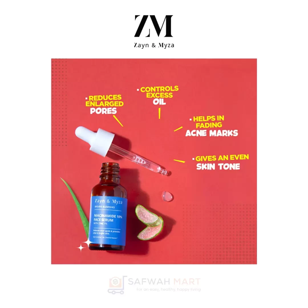 ZM Niacinamide 10% + Zinc Face Serum (30ml)