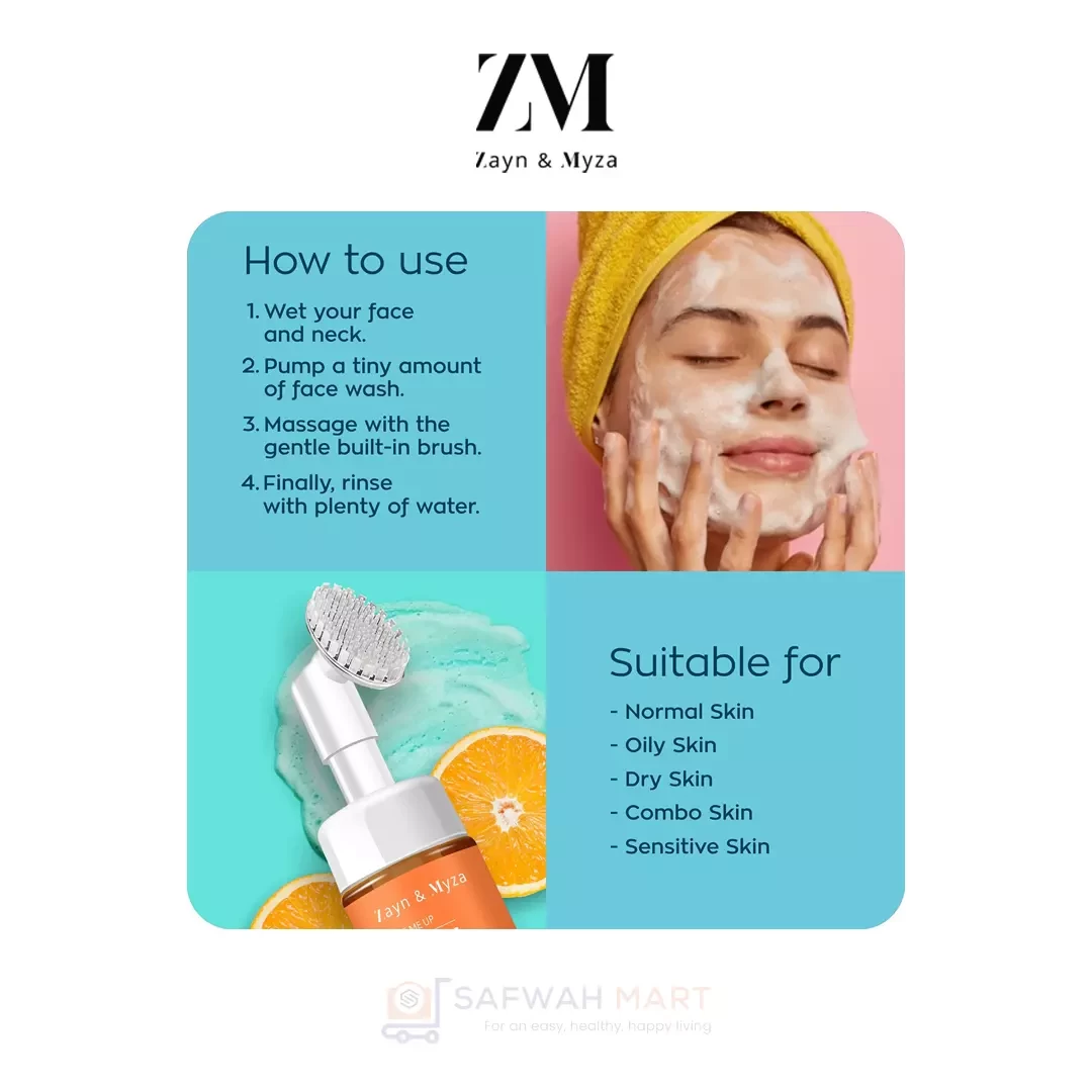 ZM Vitamin C Foaming Facewash