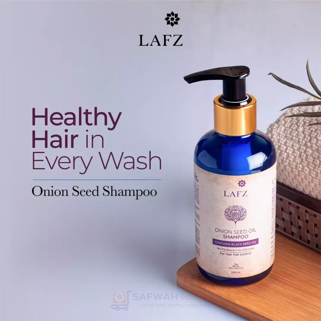 Lafz Onion And Black Seed Hair Shampoo