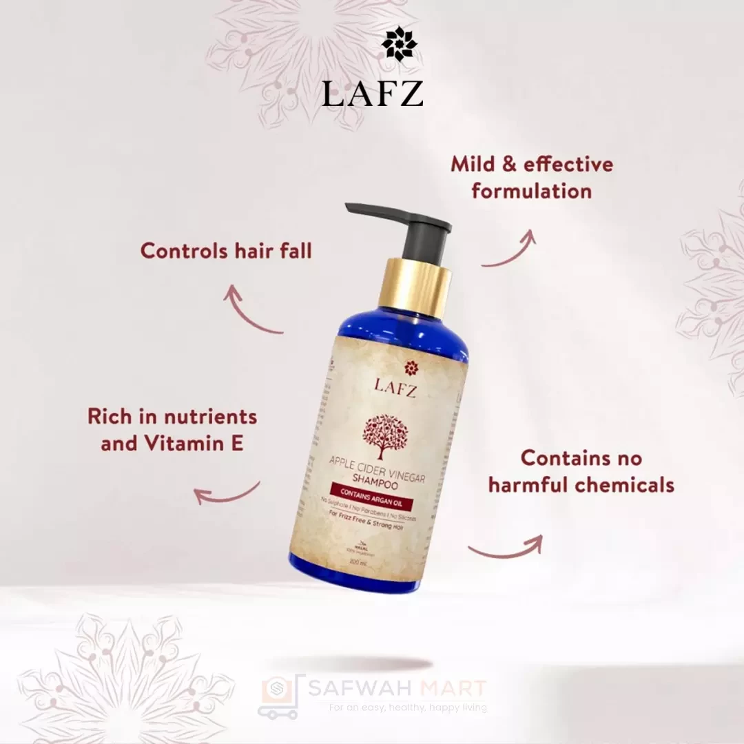 Lafz Apple Cide Vinegar And Argan Hair Shampoo