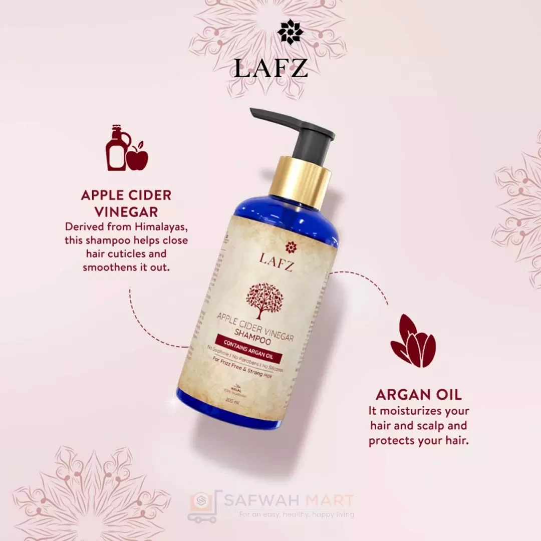 Lafz Apple Cide Vinegar And Argan Hair Shampoo