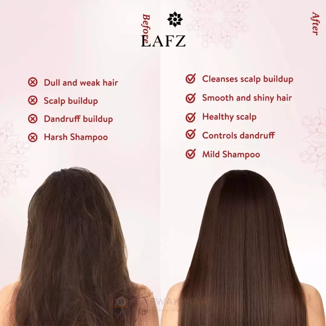 Lafz Apple Cide Vinegar And Argan Hair Shampoo