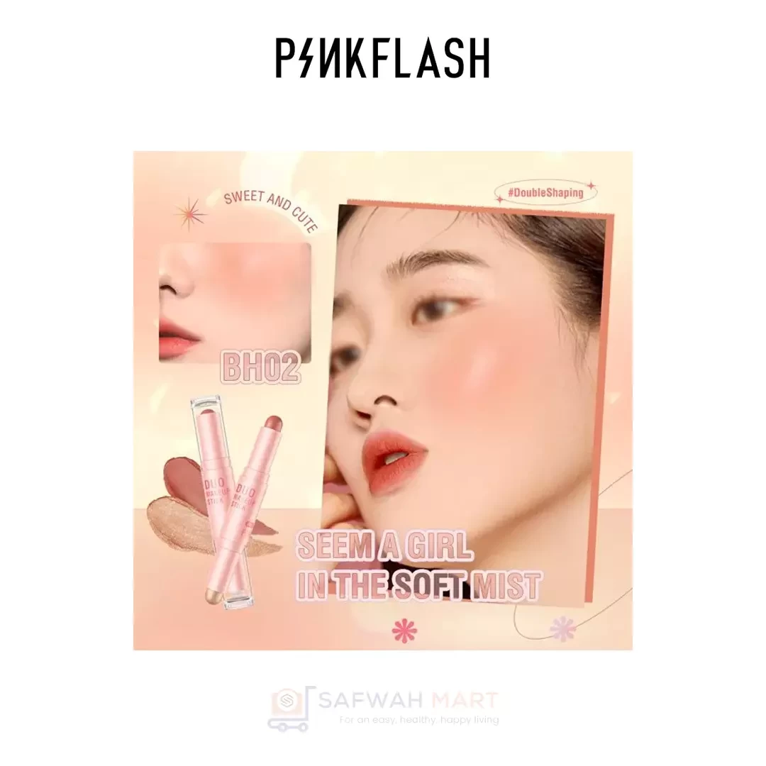 F21 – PINKFLASH Duo Makeup Stick (4g)- BHO2