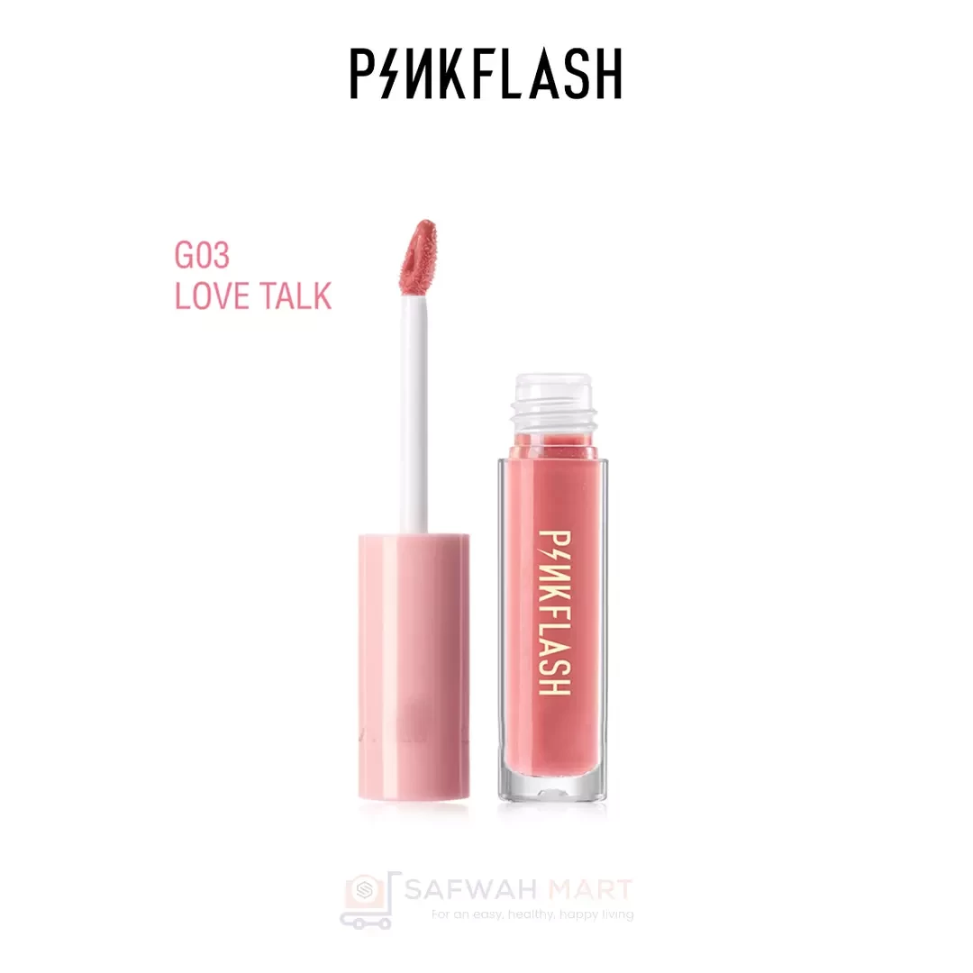 L02-PINKFLASH Ever Glossy Moist Lipgloss-G03(Love Talk)