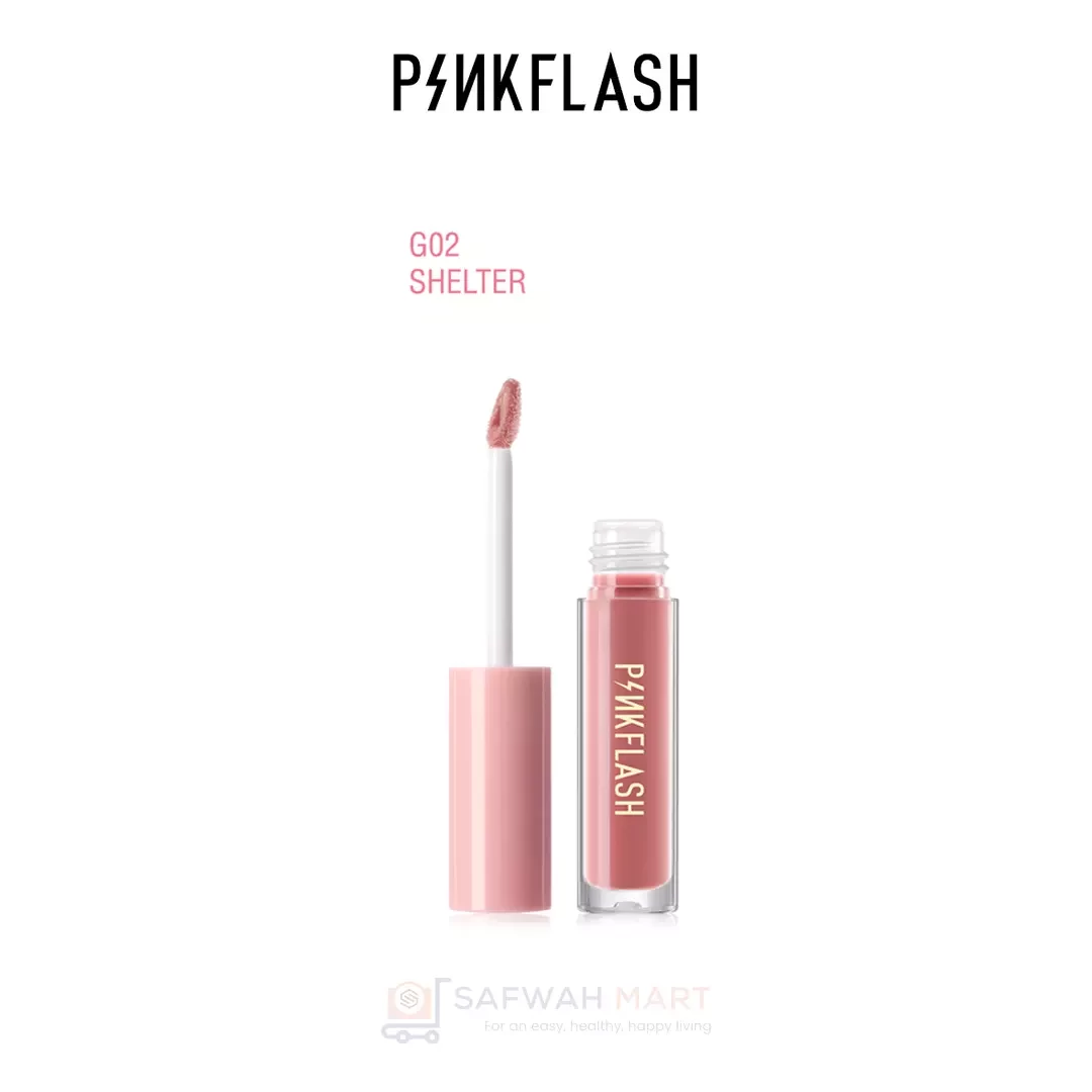 L02-PINKFLASH Ever Glossy Moist Lipgloss-G02(Shelter)