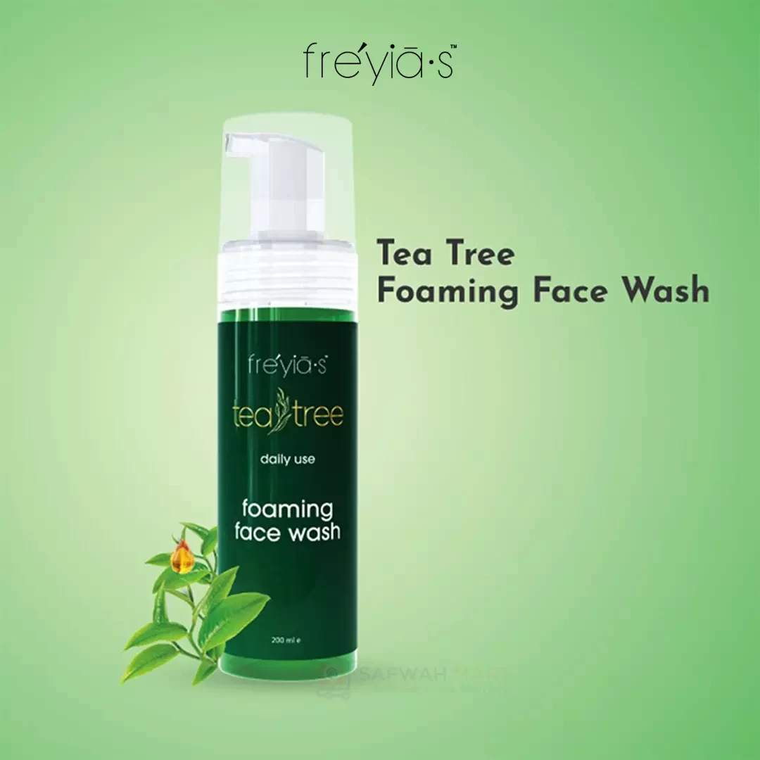 Freyias Tea tree daily use Foaming face wash