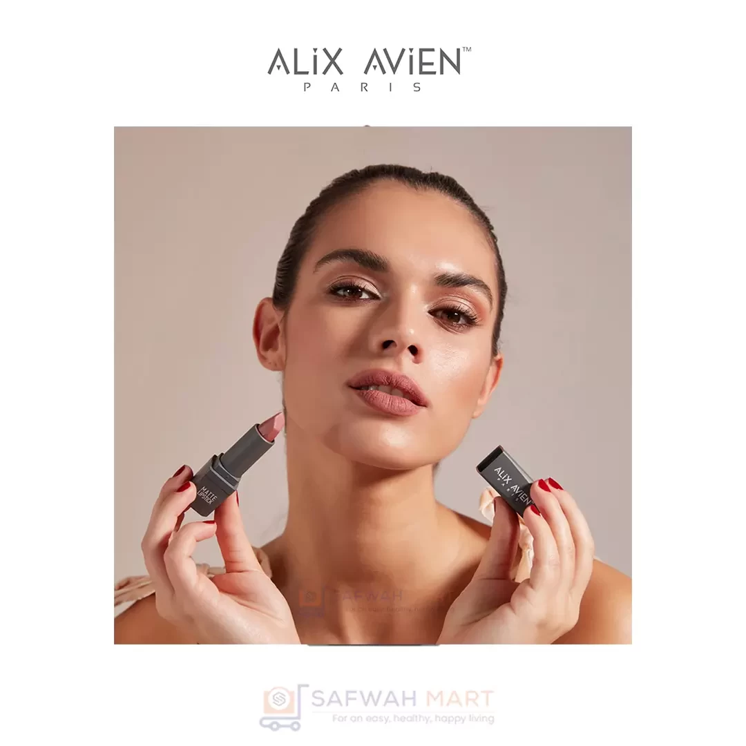 Alix Avien Matte Lipstick- 421( Orange Red)