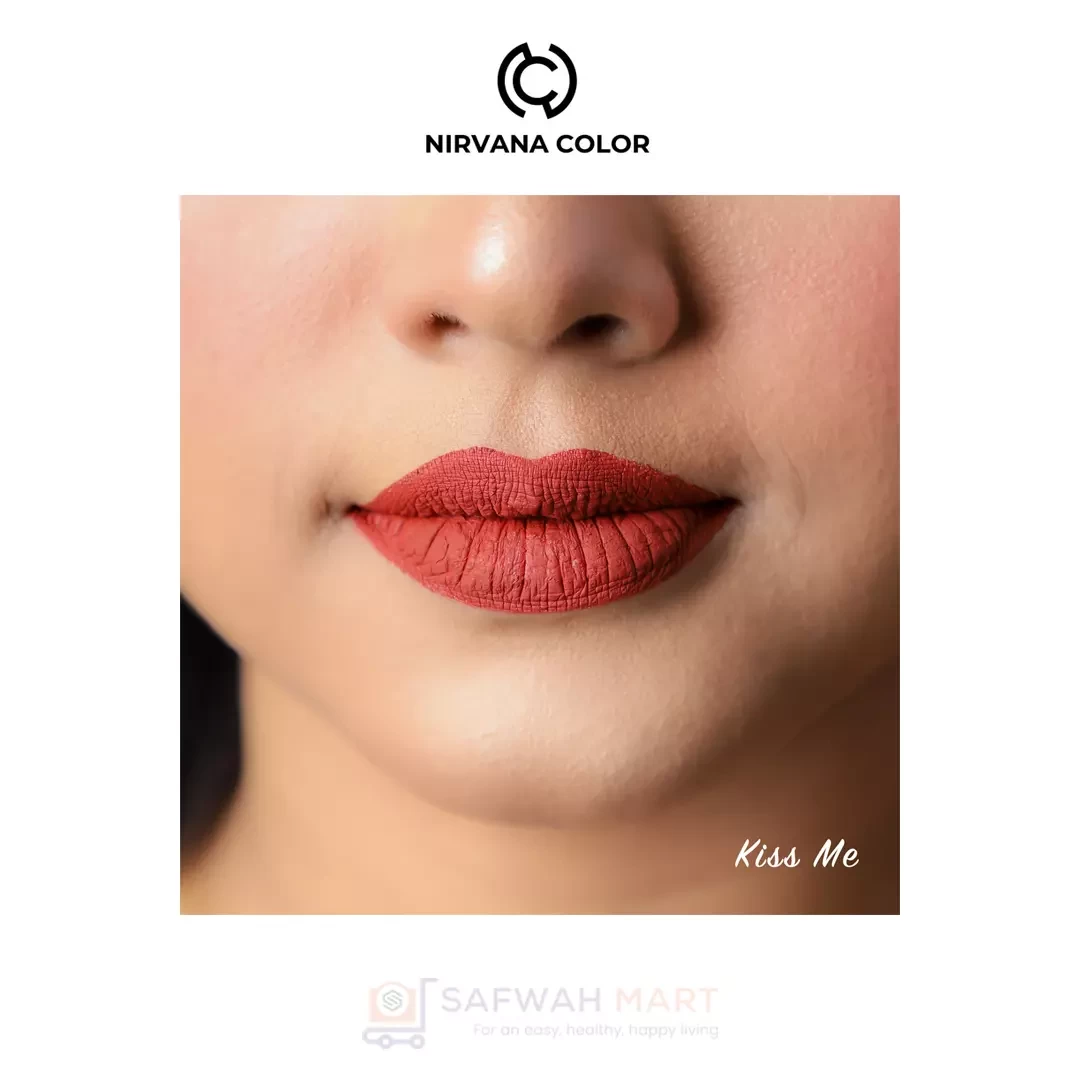 Nirvana Color Liquid Matte Lipstick- Kiss me