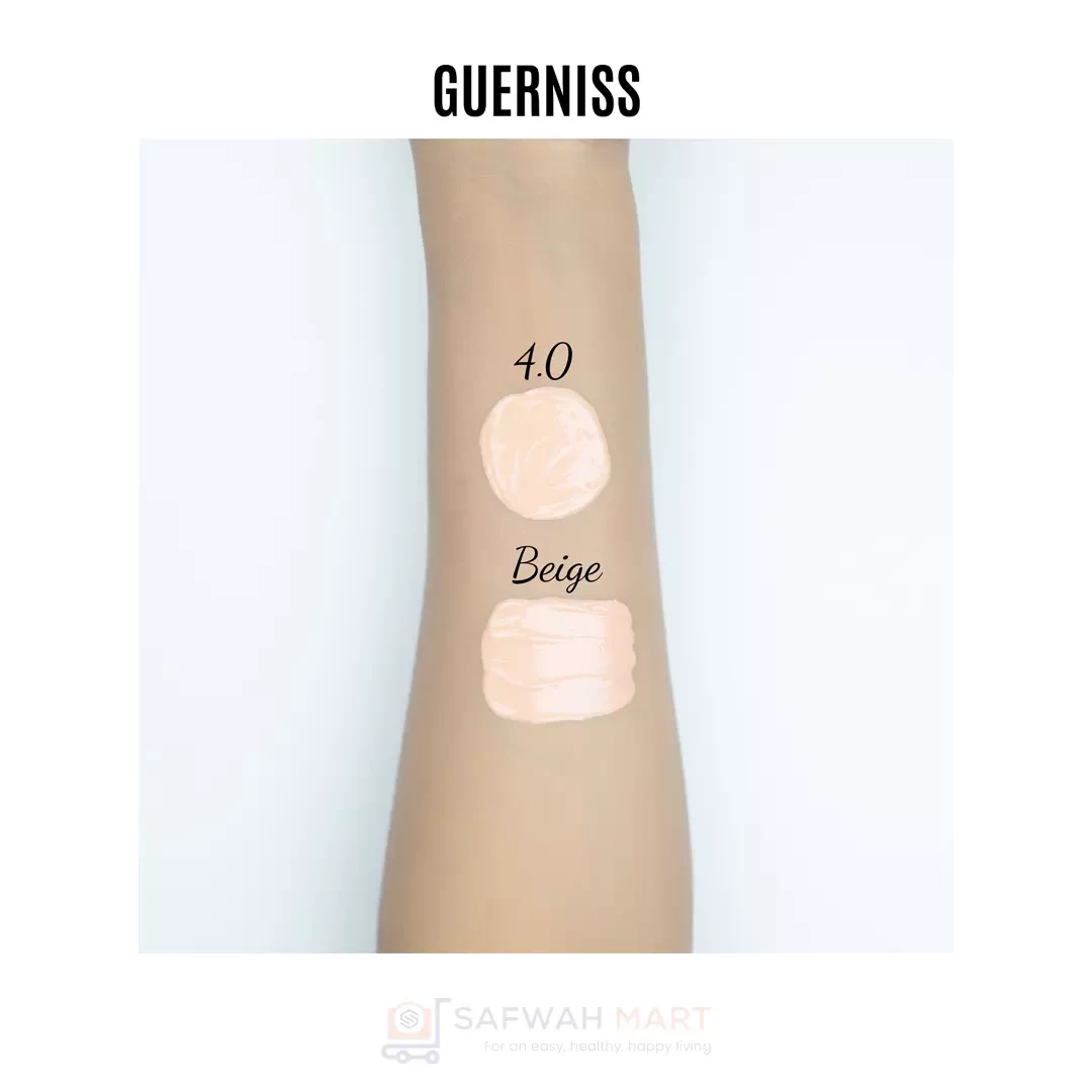 Guerniss Cover Matte Foundation 30ML - Beige 4.0