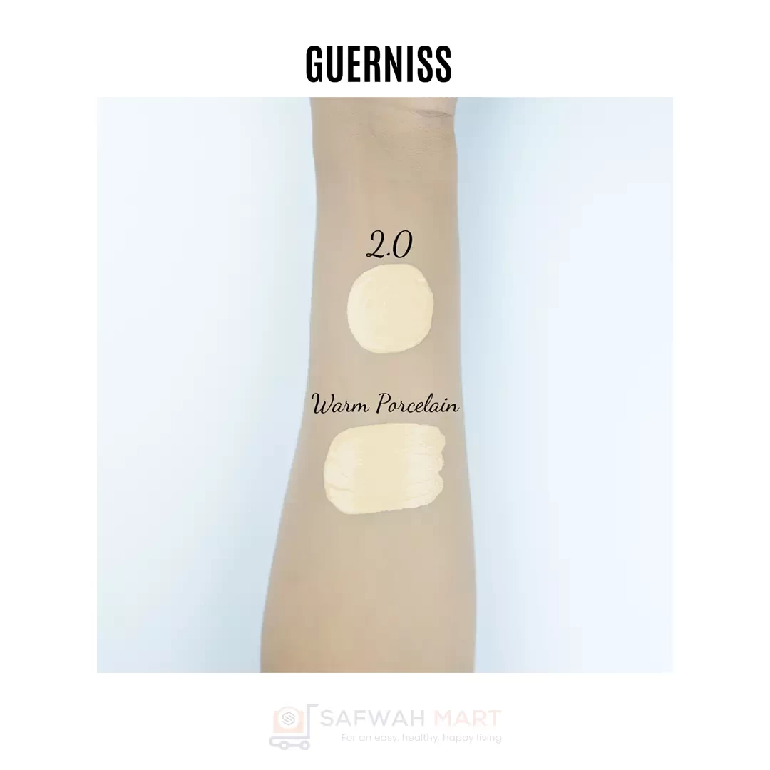 GUERNISS COVER MATTE FOUNDATION 30ML - WORM PORCELAIN 2.0