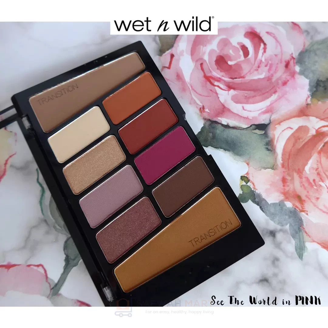 Color Icon 10 Pan Eyeshadow Palette (Rose In The Air)
