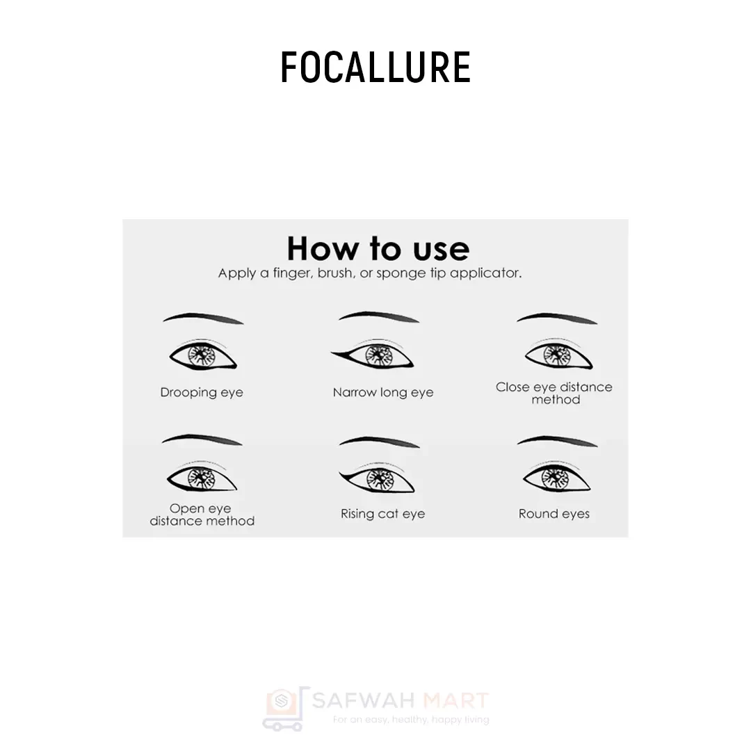 Focallure FA46 Glitter liquid eyeliner #5