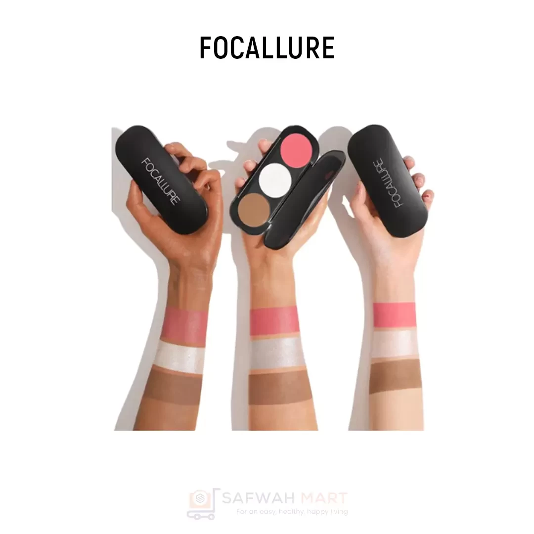 Focallure FA26 Blusher & Highlighter palette #4