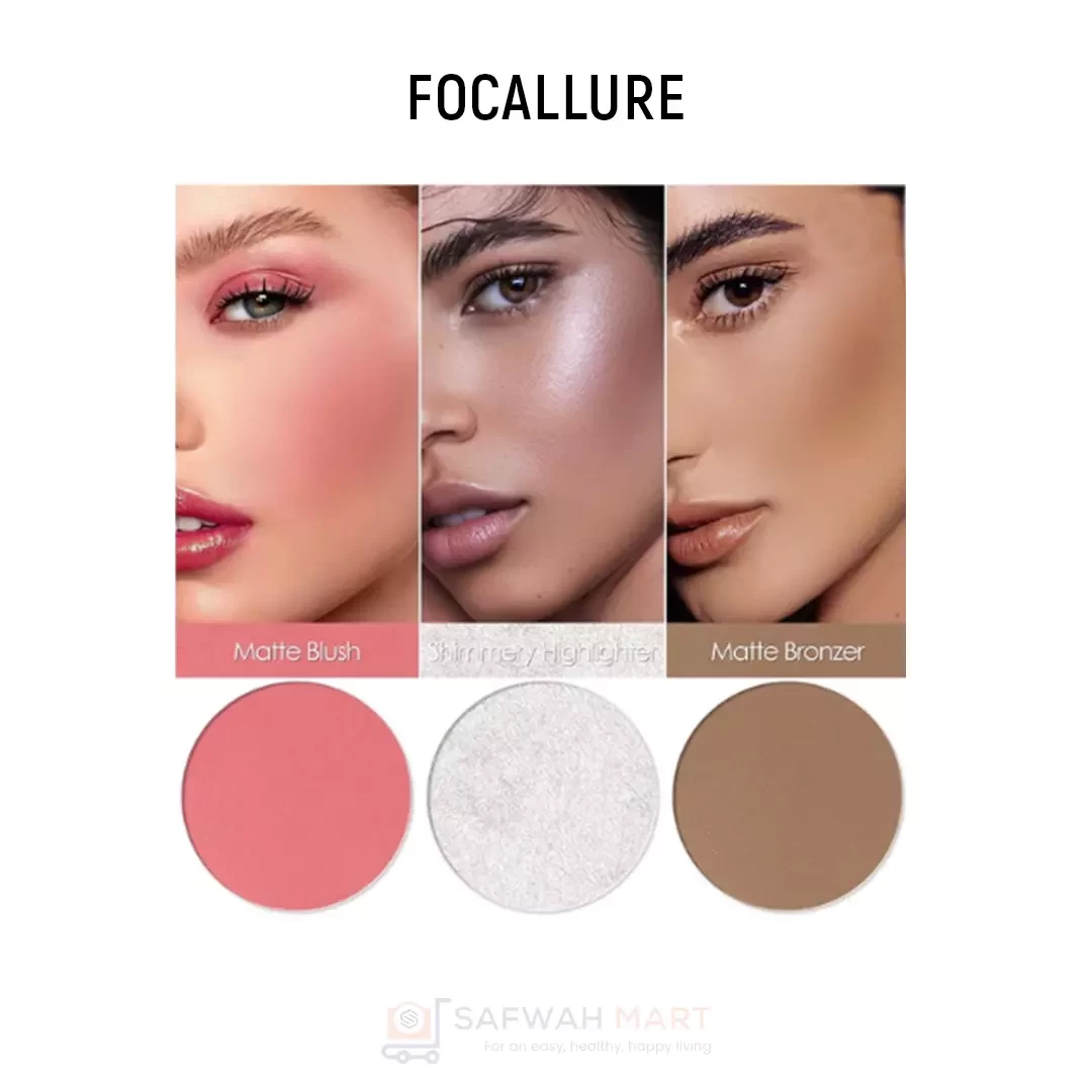Focallure FA26 Blusher & Highlighter palette #4
