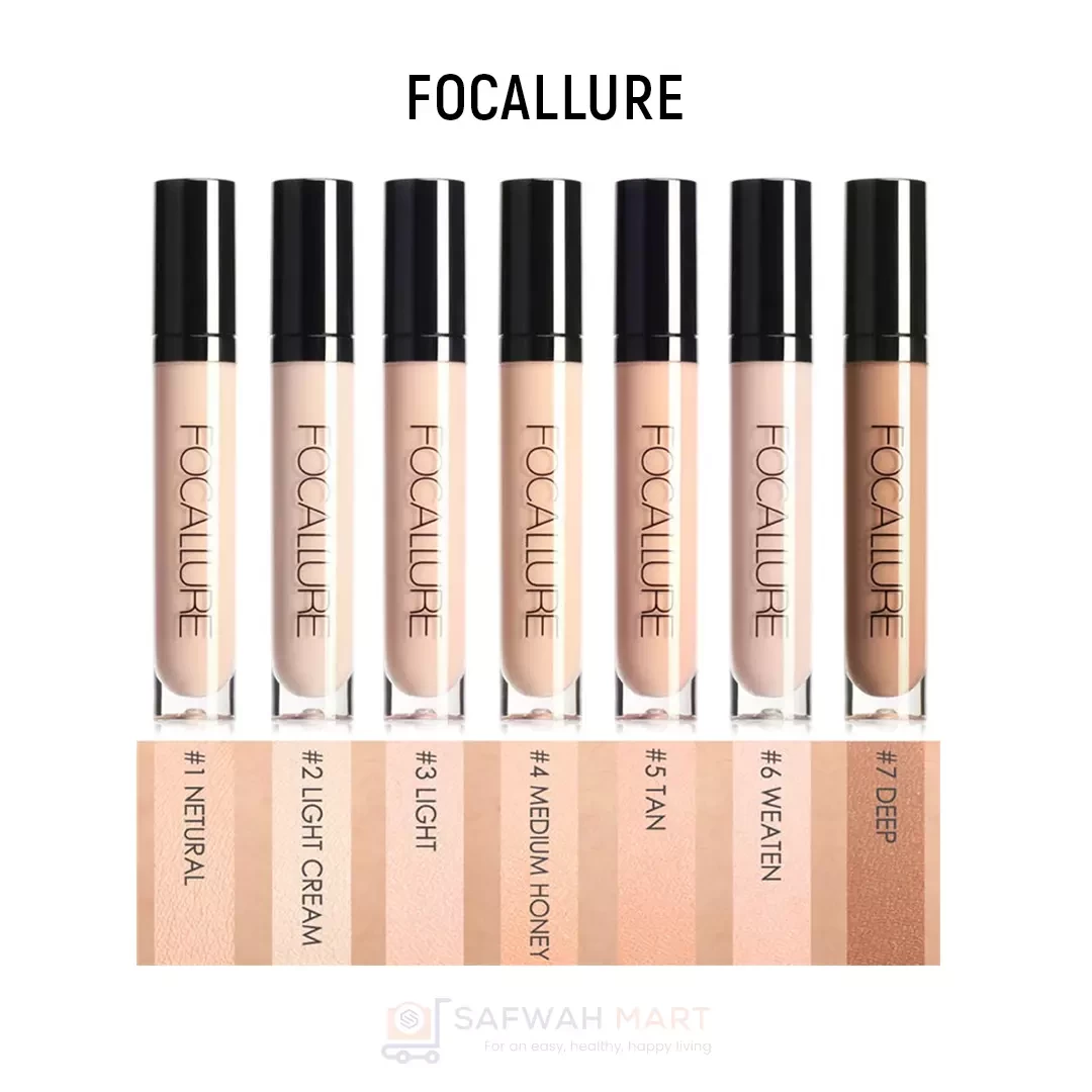 Focallure Full Coverage Liquid Concealer -04 (Medium Honey)