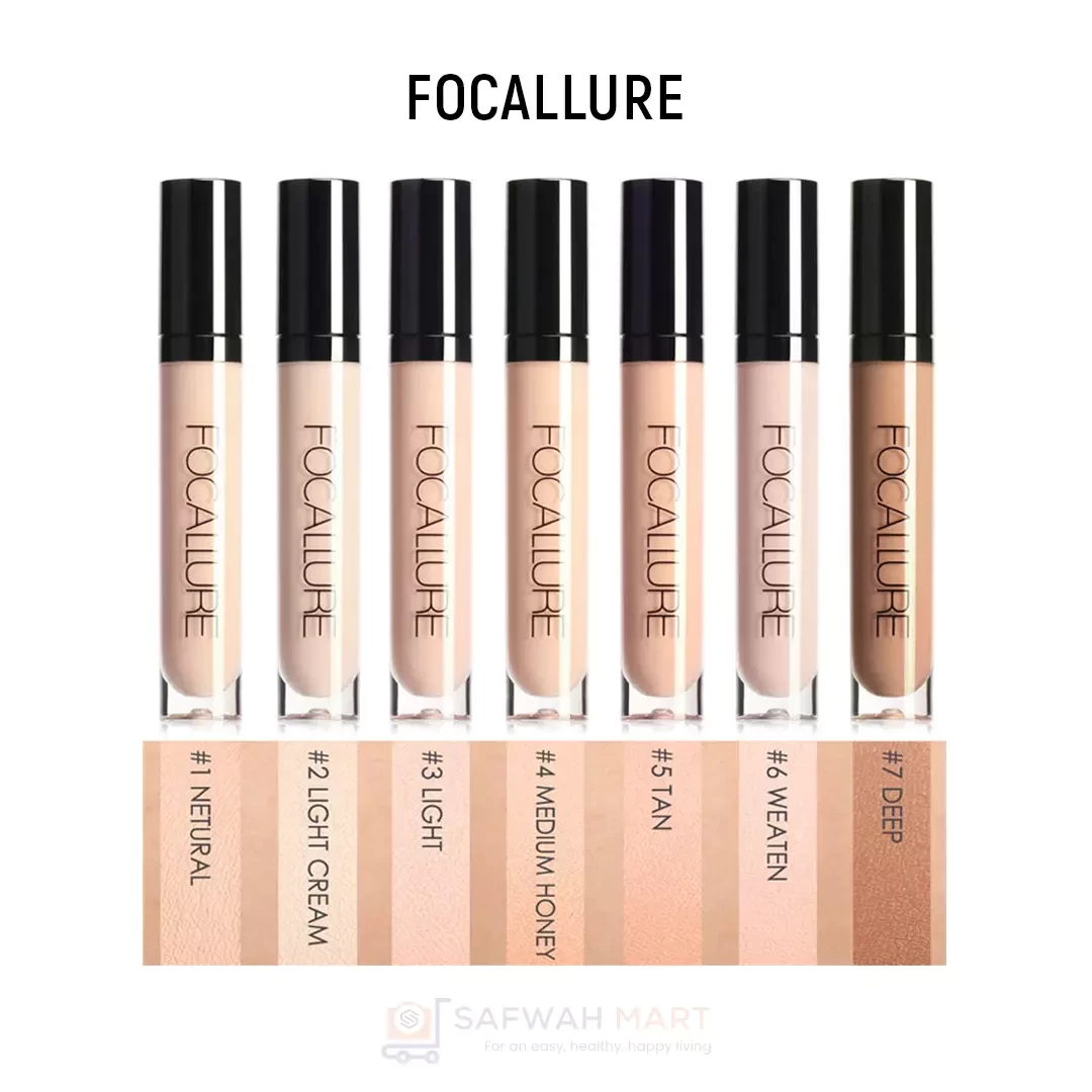 Focallure Full Coverage Liquid Concealer -02 (Light Cream)