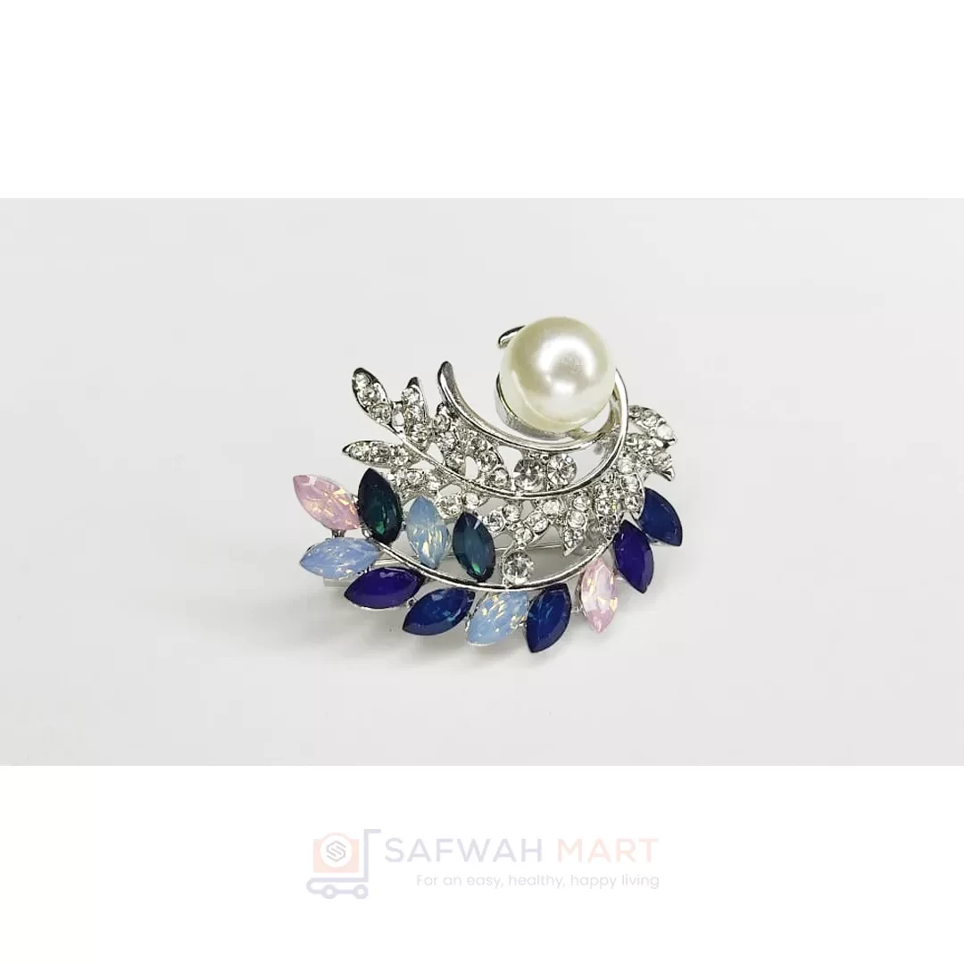 Leaf Branch Brooch ( Multi)