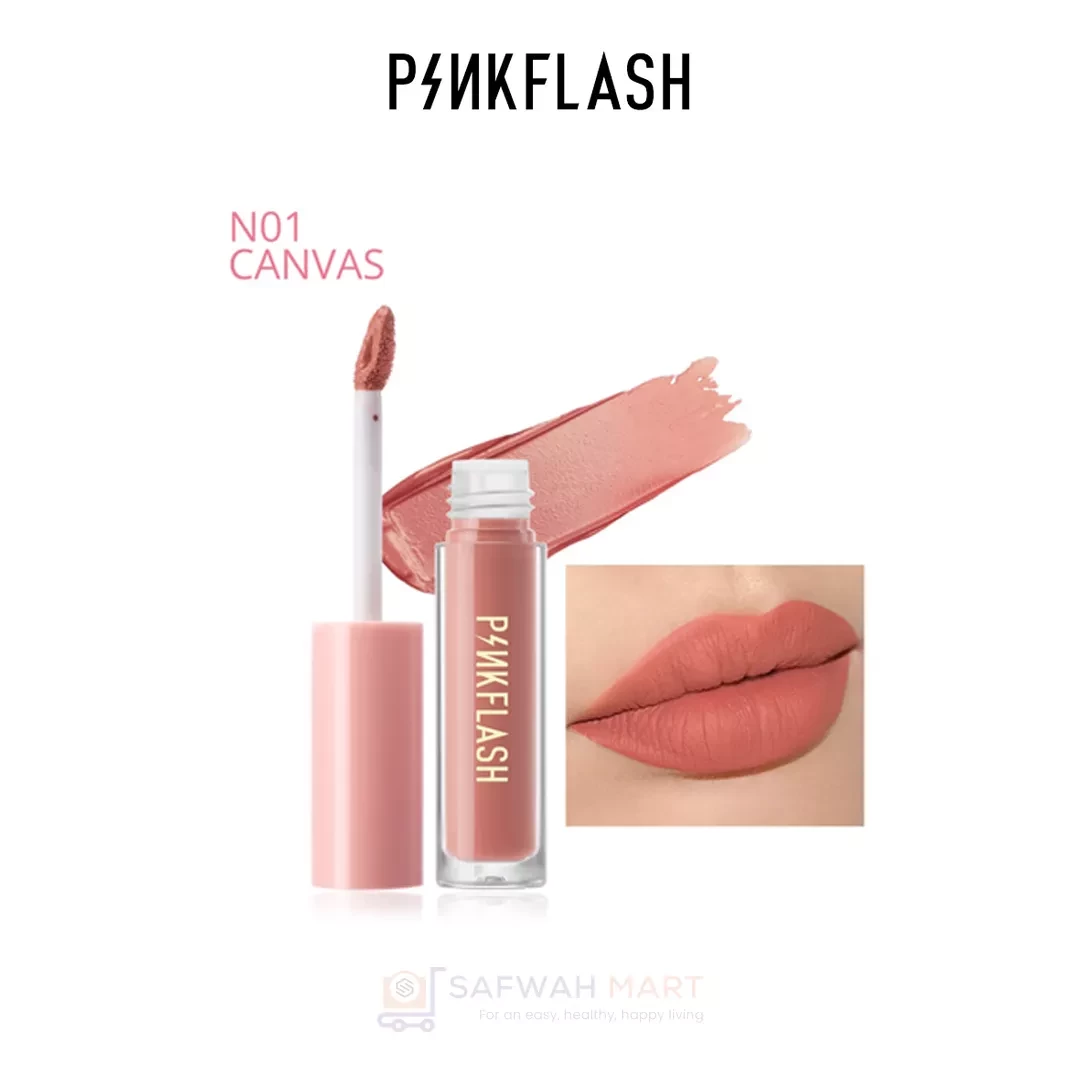 L01 – PINKFLASH Melting Matte Waterproof Lipstick (N01)