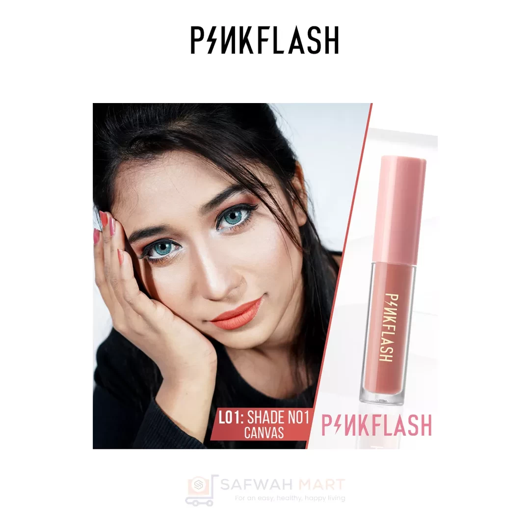 L01 – PINKFLASH Melting Matte Waterproof Lipstick (N01)