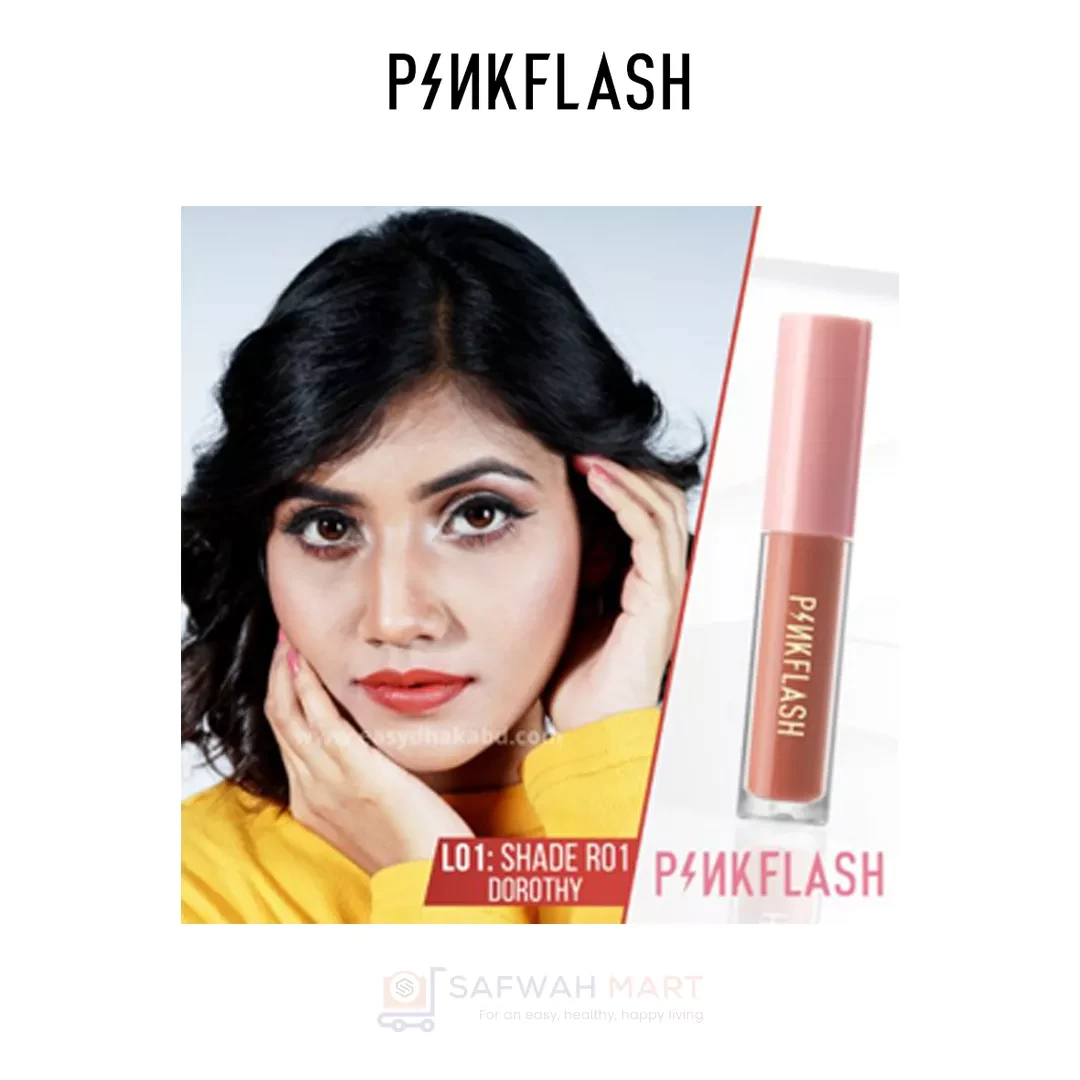 L01 – PINKFLASH Melting Matte Waterproof Lipstick (R01)