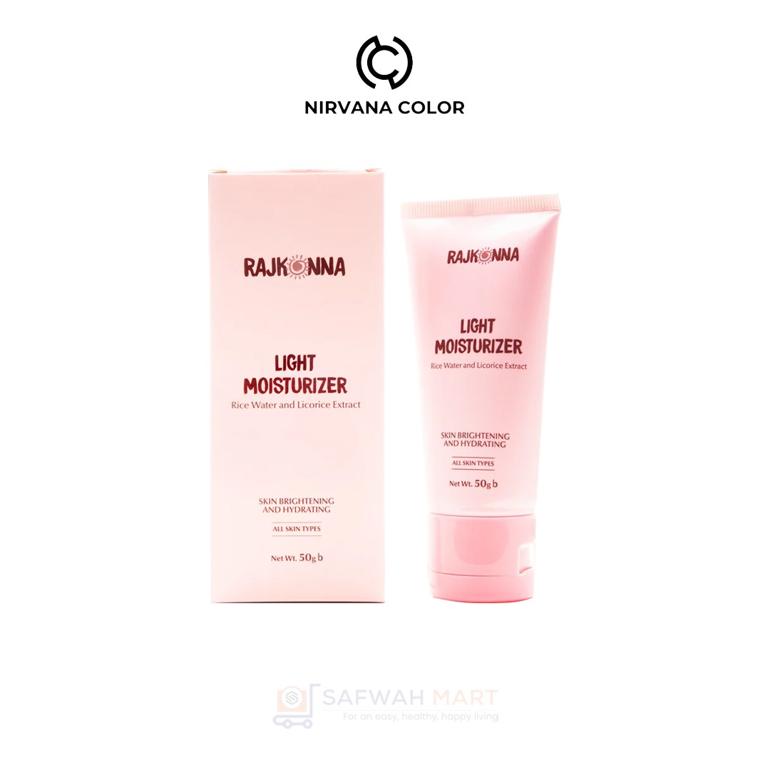 Rajkonna Light Moisturizer With Rice Water And Licorice Extract