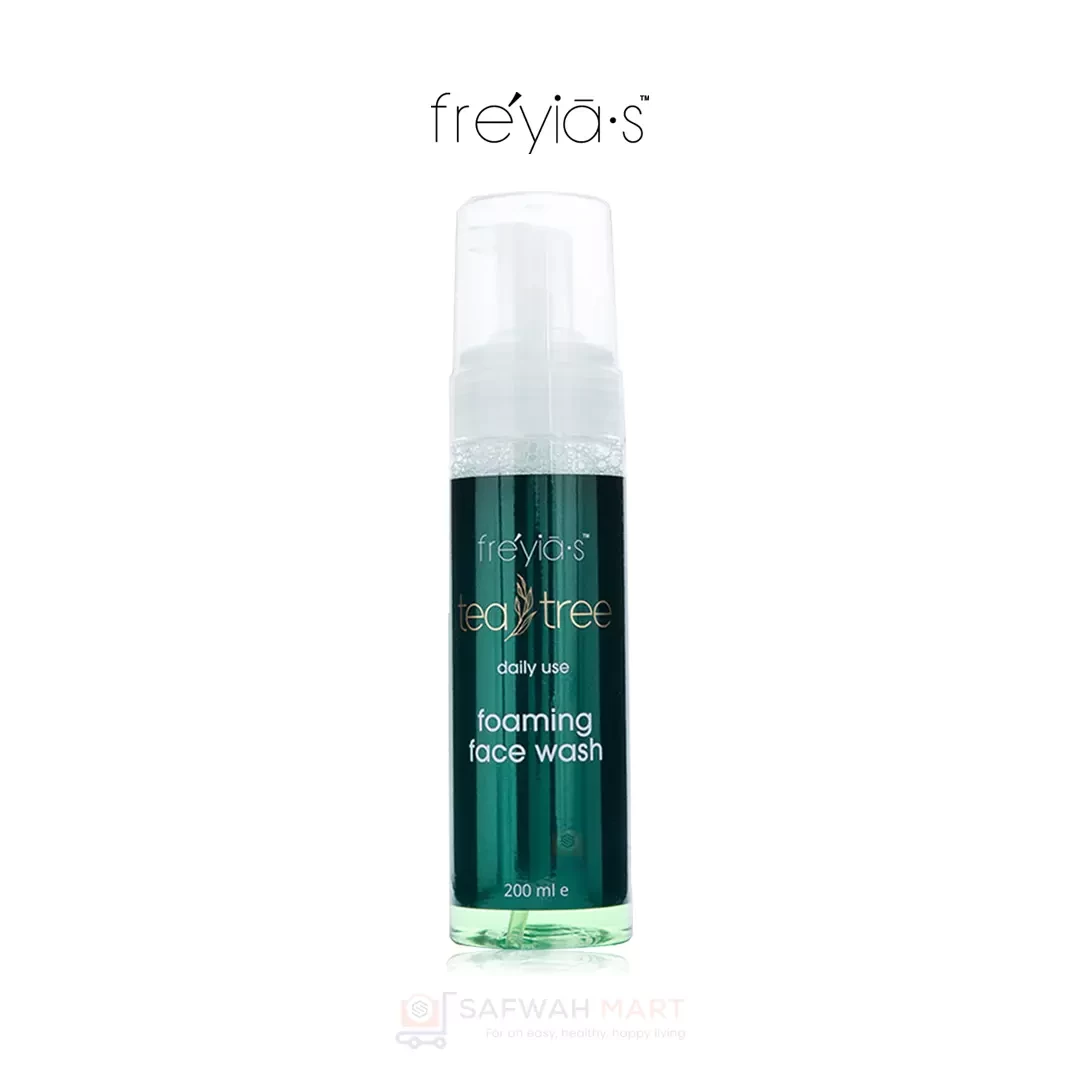 Freyias Tea tree daily use Foaming face wash