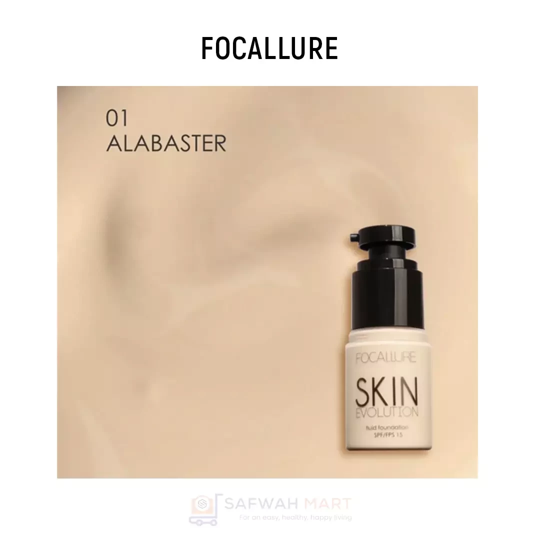 Focallure Skin Evolution Liquid Foundation-01(Alabaster)