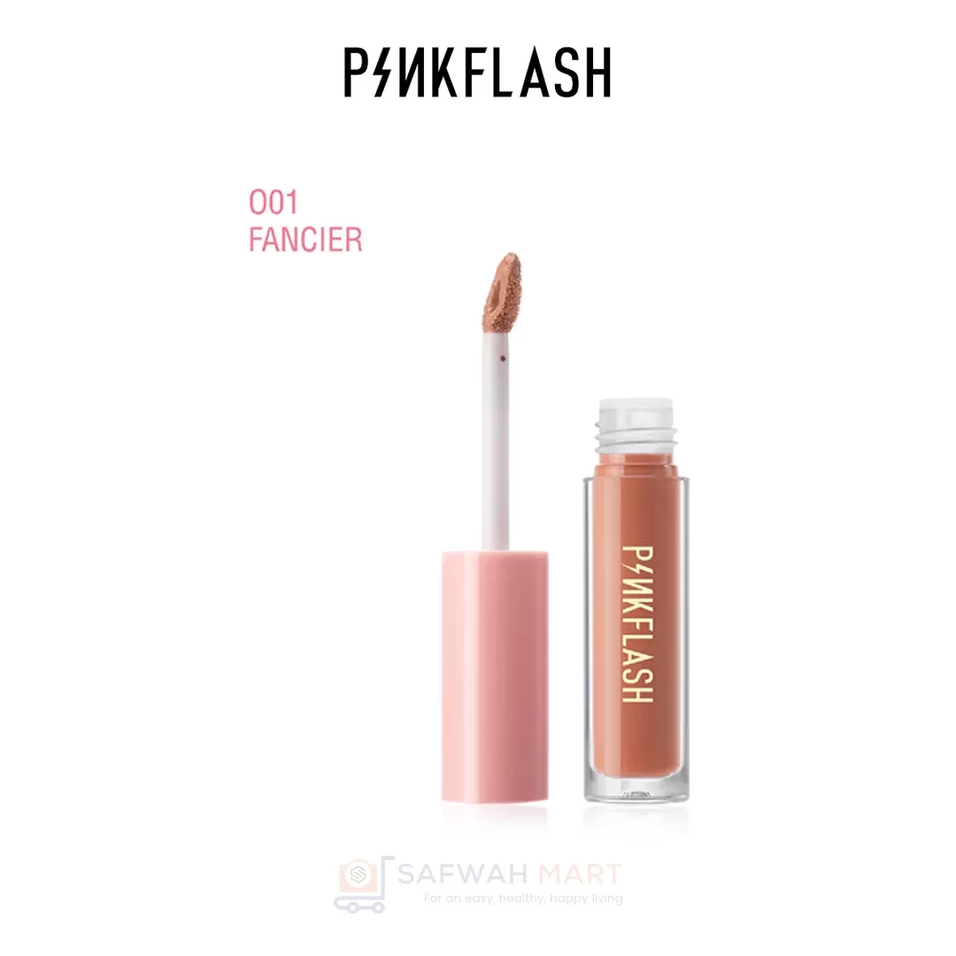 L01 – PINKFLASH Melting Matte Waterproof Lipstick (O01)
