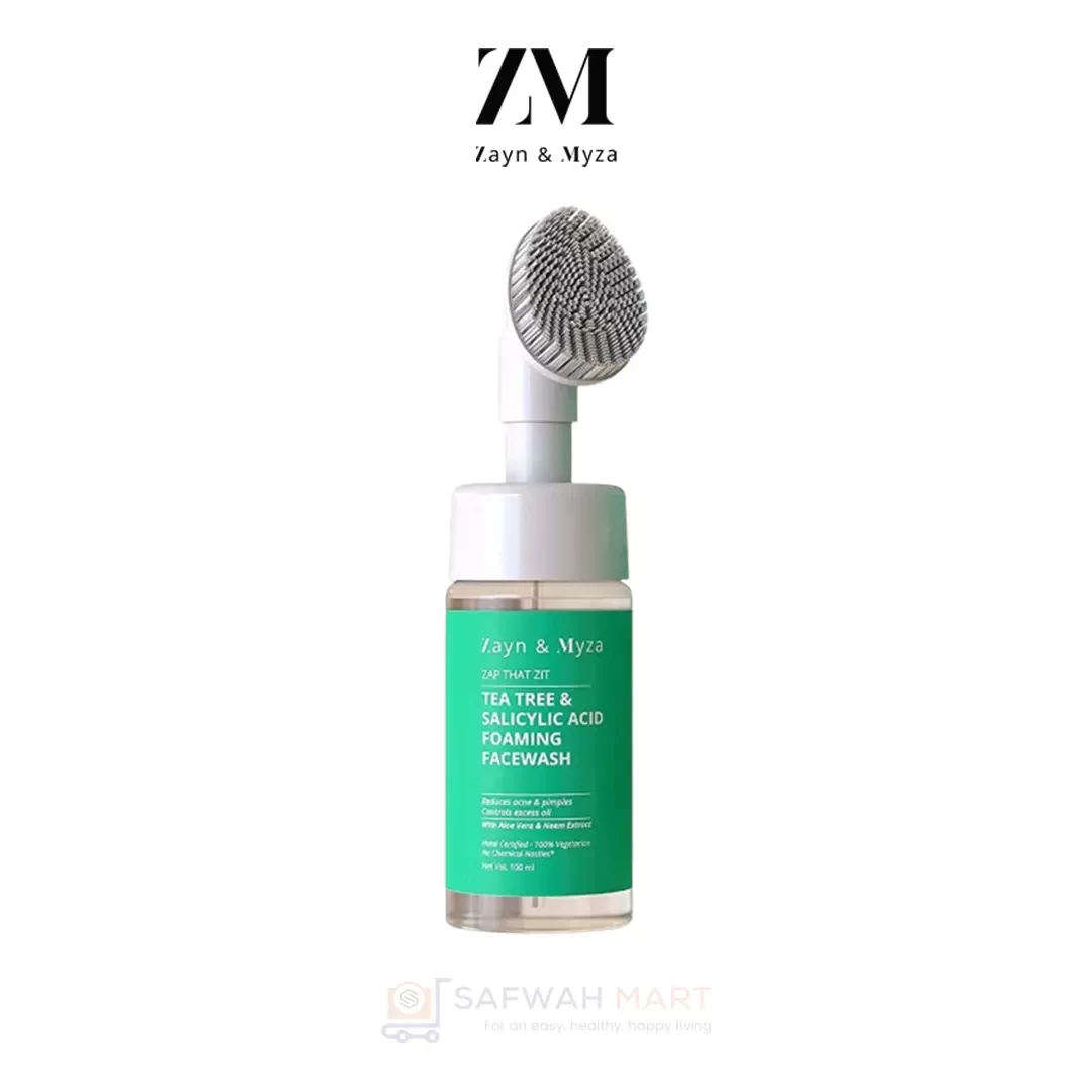 ZM Tea Tree and Salicylic Acid Foaming Facewash - For Women