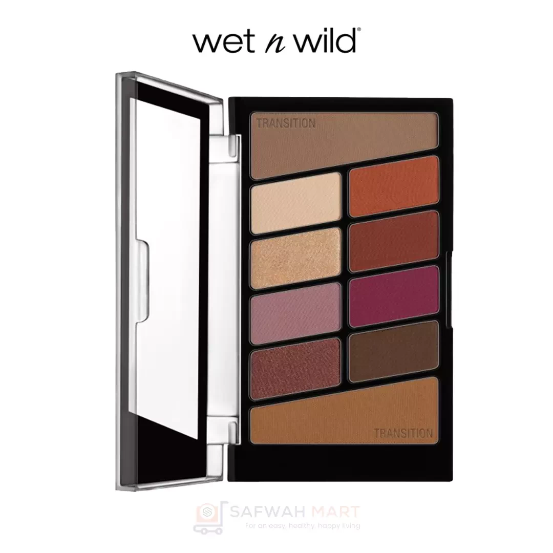 Color Icon 10 Pan Eyeshadow Palette (Rose In The Air)