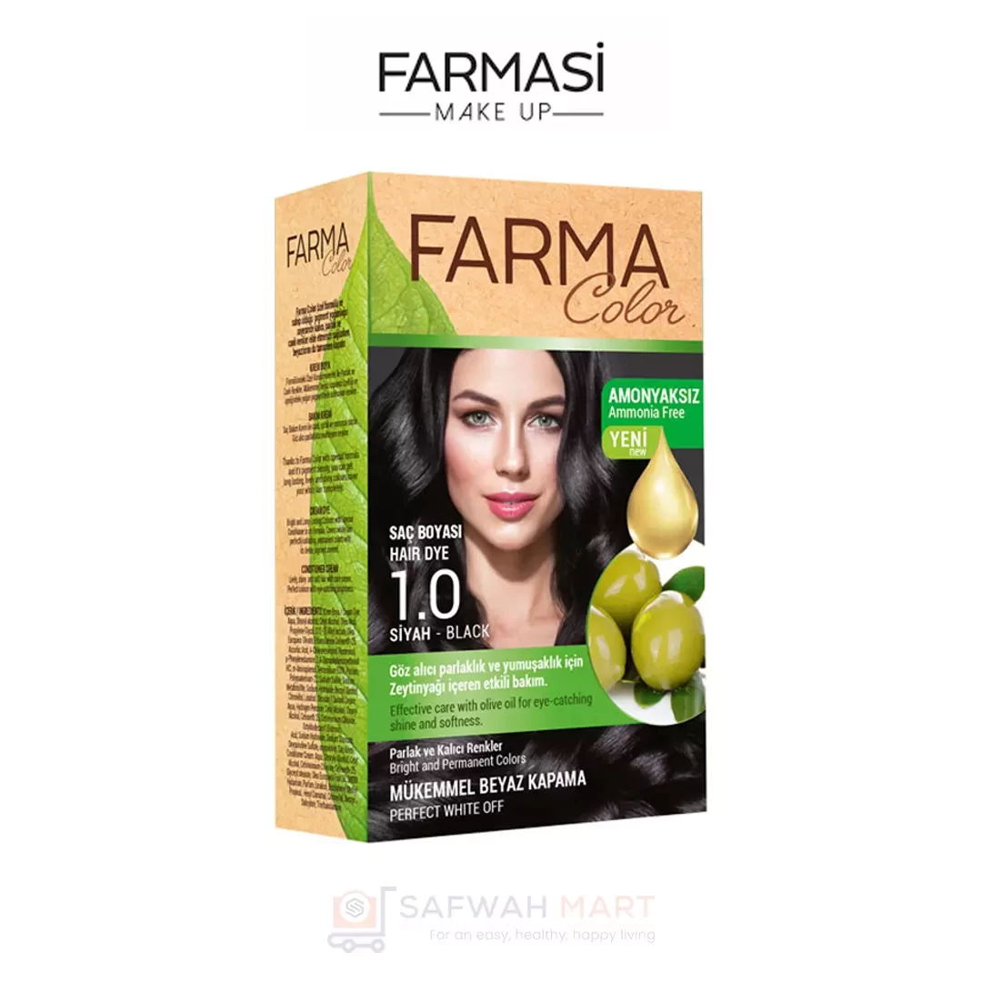 Farmasi Farmacolor Expert Hair Dye 1.0 Black