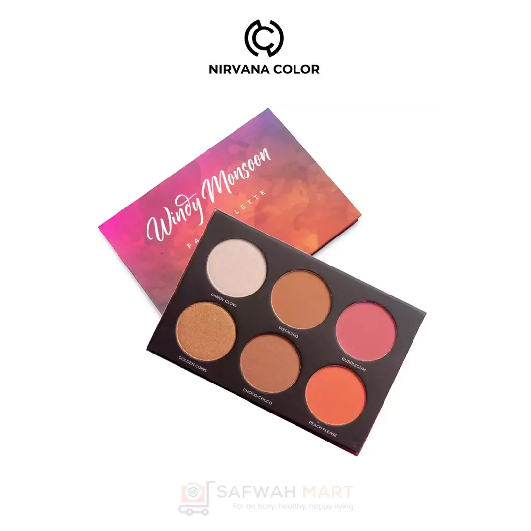 Nirvana Color Face Palette - Windy Monsoon
