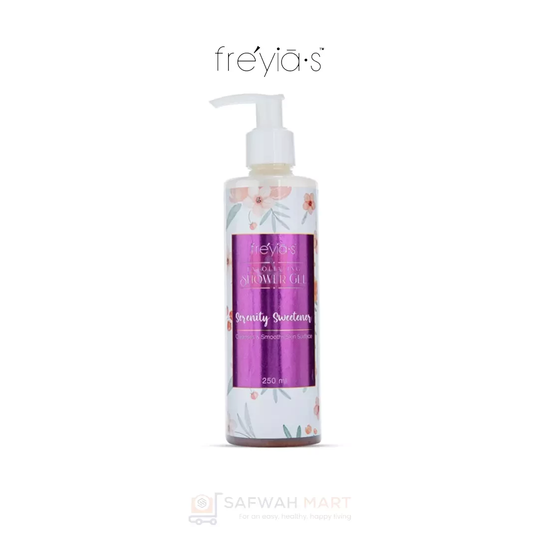 Freyias Exfoliating Shower Gel- Serenity Sweetener