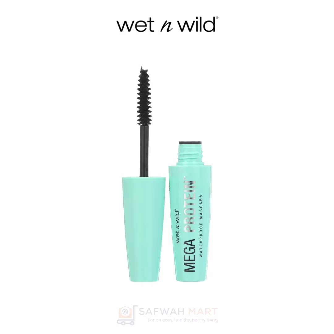 Mega Protein Waterproof Mascara (Very Ebony)