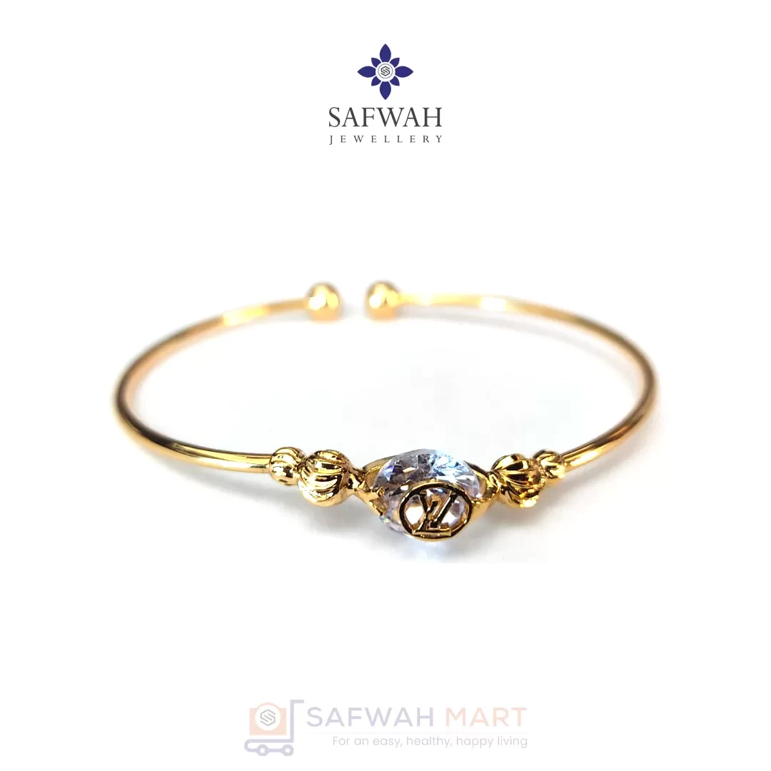 Bracelet (Golden LV Crystal)