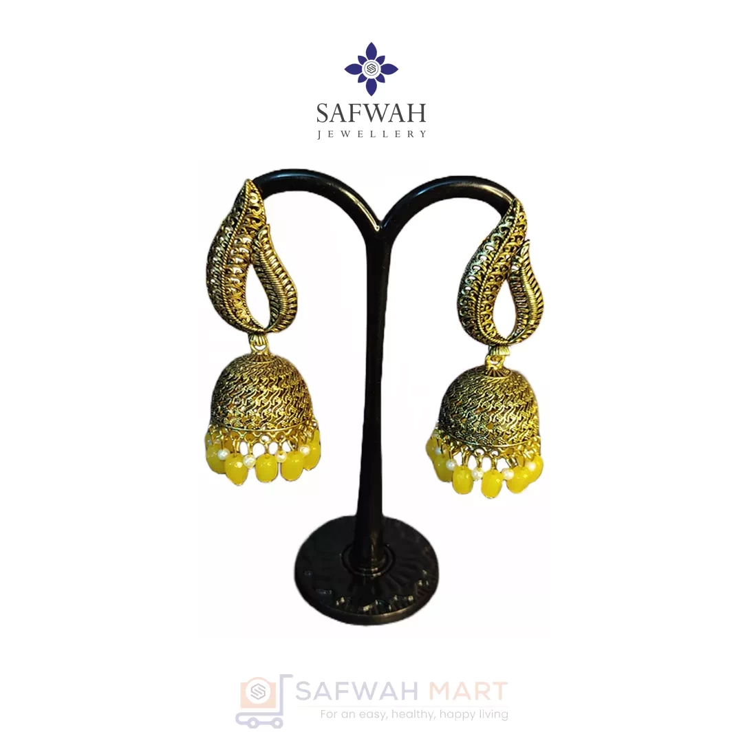 earring-kolki-yellow-
