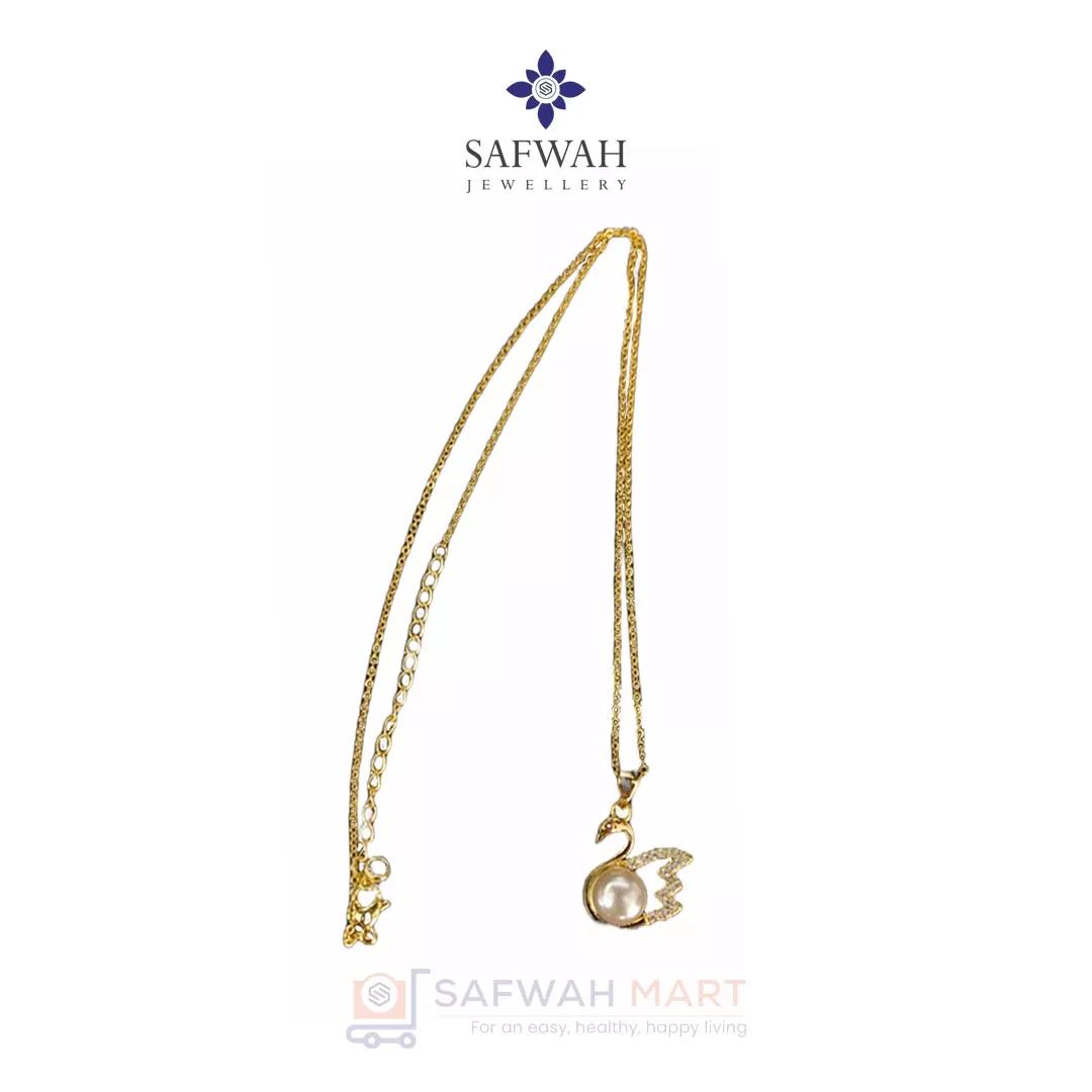 Single Locket (Swan with Pearl)