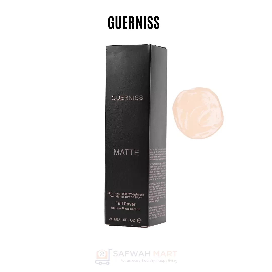 GUERNISS COVER MATTE FOUNDATION 30ML - BEIGE 4.0