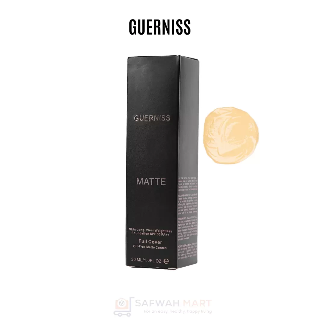 GUERNISS COVER MATTE FOUNDATION 30ML - Medium Light 5.0