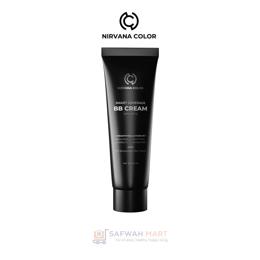 Nirvana Color Smart Coverage Bb Cream With Spf 15 – Medium