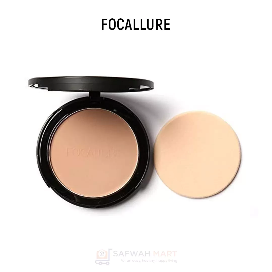 Focallure Pressed Face Powder in Nature Beige (2)