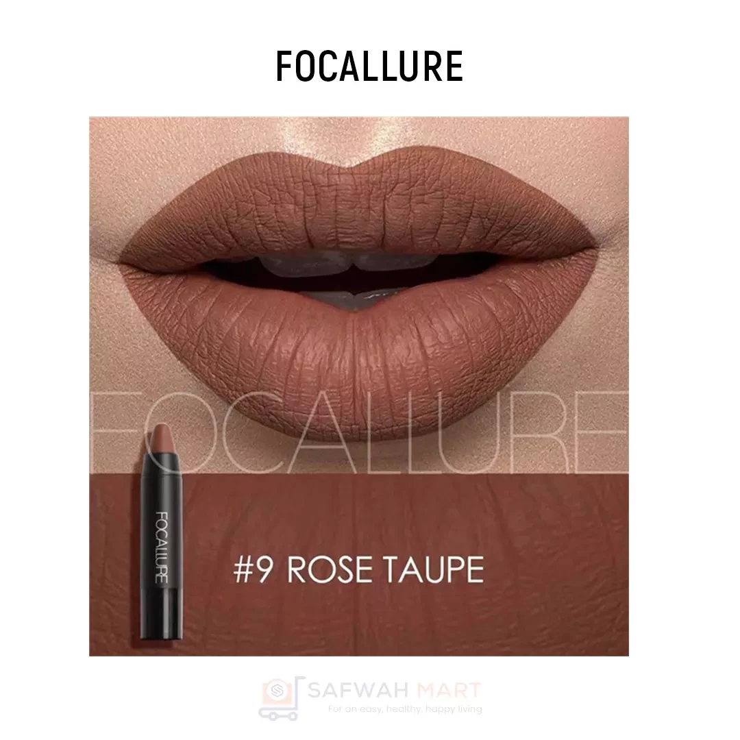 Focallure Matte Lips Crayon -09(Rose Taupe)