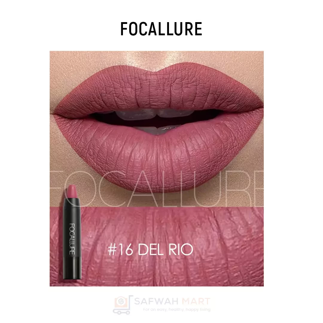 Focallure Matte Lips Crayon -16(Del Rio)
