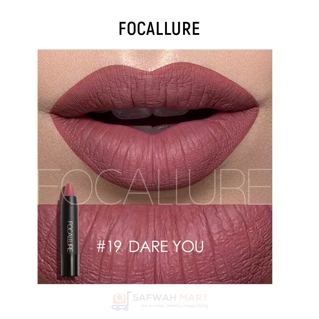 Focallure Matte Lips Crayon -19(Dare You)